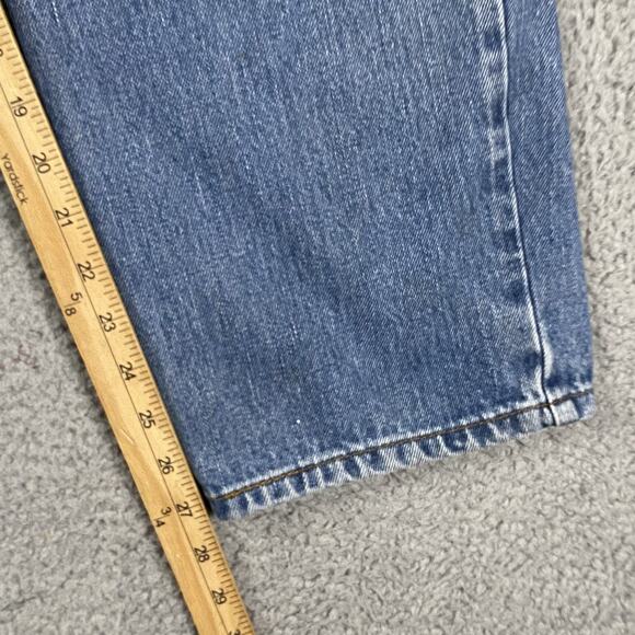 VTG Levi's 550 Relaxed Fit Jeans Men's 36x30 Measured (34x27) Medium Wash - Picture 5 of 10